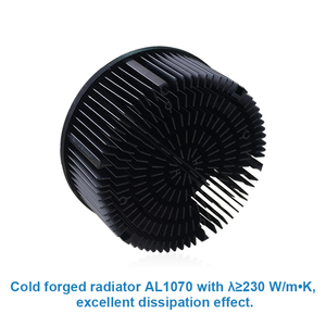 SKD-luz LED COB de forja fría redonda, carcasa de aluminio, UFO, bahía alta, 50W, 100W, 150W, 200W, disipador térmico led COB - Product Image 5