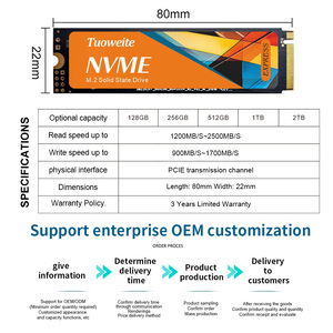 M.2 NVME PCIE 4.0 ใช้ได้กับ Tuoweite คุณภาพสูง 2280 SSD 256G 512G NVME4.0 สำหรับเดสก์ท็อป แล็ปท็อป ฮาร์ดดิสก์แบบโซลิดสเตทภายใน M.2 NVME PC - Product Image 4