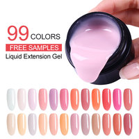 Robifel 99 couleurs, gel liquide professionnel pour la sculpture des ongles, gel d'extension d'ongles liquide, OEM