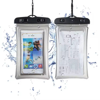Coque de téléphone transparente en PVC imperméable de haute qualité, style tendance, personnalisable (taille, logo, OEM) - Vente Flash