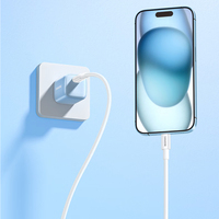 Câble de données USB2.0 Type-C vers Type-C SAMZHE 1,5 m en PVC blanc, charge rapide PD100W pour iPad, MacBook, ordinateur portable, téléphone, utilisation en voiture