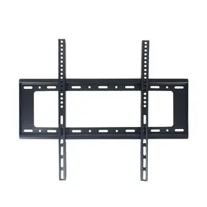 Support TV LCD à écran plat Support TV mural plasma fixe de 80 pouces