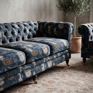 Tela estampada de alta calidad por metros: terciopelo holandés, terciopelo Celosia, satén, lona, lino mate para tapicería de sofás e interiores. - Product Image 3