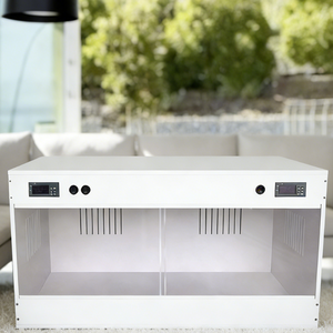 Moderne PVC Reptielenverblijf Terrarium met klikknop, constante temperatuur, kweekbak, habitat voor baardagame, slang, gekko - Product Image 1