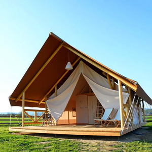 Tienda de campaña de lujo para glamping al aire libre, alojamiento en hotel, resort, casa de huéspedes, área escénica, cabaña de camping de lujo, tienda nómada de lujo ligero y de moda en internet - Product Image 3