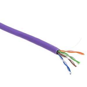<span class=keywords><strong>สาย</strong></span>เคเบิลอินเทอร์เน็ตอีเธอร์เน็ต Cat5e UTP RJ45คอมพิวเตอร์สายทองแดงแข็ง<span class=keywords><strong>สาย</strong></span>24AWG/0.51มม. ควันต่ำ lszh/lsoh สีม่วง1000ft - Product Image 4