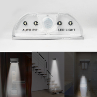 Détecteur de mouvement PIR automatique pour trou de serrure de porte, lampe LED avec capteur de mouvement