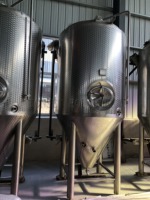 Équipement complet pour brasserie, cuve de fermentation verticale conique pour la fabrication de bière artisanale de petite et moyenne taille, pour brasserie, pub, hôtel