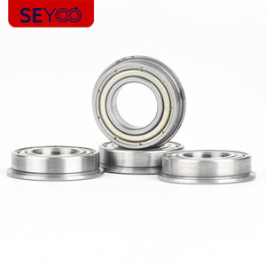 ลูกปืนเม็ดกลมร่องลึก SeYoo ขนาด 10x19x5 มม. แบบปิดผนึก ZZ พร้อมหน้าแปลน F6800ZZ เมตริก ผลิตจากเหล็กโครเมียม ความแม่นยำระดับ P0 สำหรับเครื่องมือวัด - Product Image 1