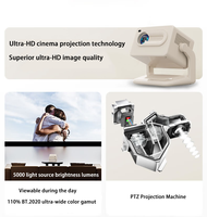 2024 nouveau projecteur Ultra HD à domicile R2-5, Projection murale de chambre à coucher, Projection de téléphone portable, salon Smart Home Cinema