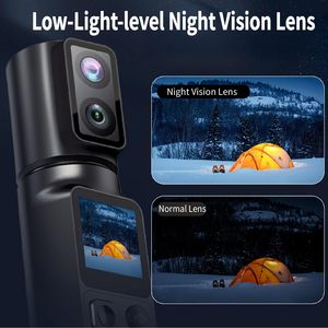 Caméra d'action portable 6K 30FPS 4K 60FPS avec rotation à 350 degrés, grand angle 170°, télécommande WiFi, skateboard, ski - Product Image 6