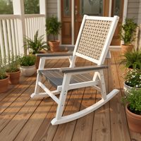 Meubles de jardin et de salon modernes, portables, confortables, durables, imperméables, légers, entièrement recyclables, neutres en carbone, en HDPE