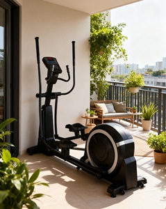 Commercial Electric <strong>Cardio</strong> 16 Resistance Levels Hyper-quiet Drive Upgraded 15.5IN Stride Magnetic Elliptical Machine Home Use - Product Image 2