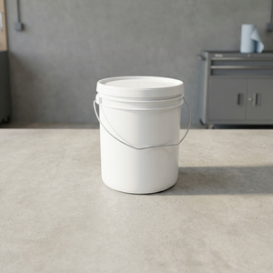 Cubo de Pintura Redondo de Plástico Hermético Ecológico de Grado Alimenticio de 4 Litros (SW) - Product Image 2