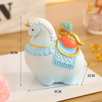 Figurine de cheval porte-bonheur - Décoration élégante pour la maison et le bureau