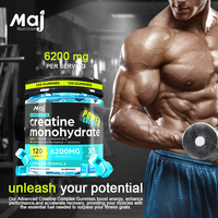 OEM Private Label Supplément pré-entraînement Pilules de croissance musculaire 5000mg Créatine Gummies Max Stregth Créatine Monohydrate Gummy