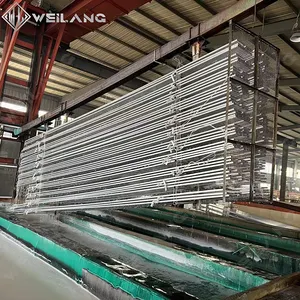 Indah bubuk Atap Balkon dilapisi aluminium putih pagar tangga pegangan tangan luar ruangan taman aluminium pagar desain pagar