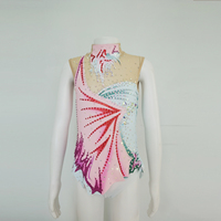 Enfants professionnel classique Dancewear scène jupe rose filles gymnastique rythmique leo quantité blanc Western SEA Spandex