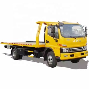 Camión de Remolque Económico JA C Forland de 3 Toneladas con Plataforma Deslizante, Grúa Hidráulica de Rescate en Carretera - Product Image 1