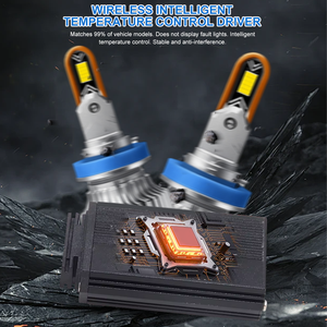 LED Canbus H11 H1 H4 36000LM 180W HB3 9005 HB4 9006 H8 9012 HIR2 bombillas LED para faros de coche lámpara automática 12V 24V para coche camión - Product Image 6