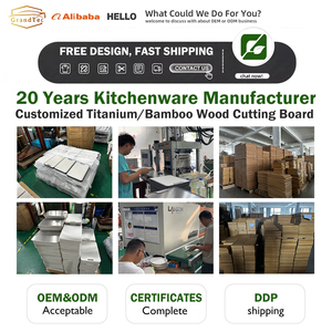 Planche à découper personnalisée en acier inoxydable 304/316 de qualité supérieure, double face, pour viande, fruits et légumes - Product Image 2