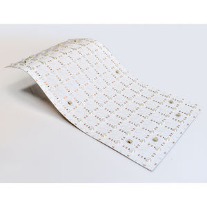 Feuille LED SMD2835 à lentille - 98 LED, 1 découpe, 180° - Excellent rapport qualité-prix °   Faisceau large Multi-CCT DC24V 20W IP20 500*250mm - Product Image 1