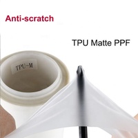 Film de protection de peinture (PPF) en TPU mat premium 7,5 mil, avec Lubrizol USA, effet satiné, nano-auto-réparant, anti-jaunissement, pour voiture