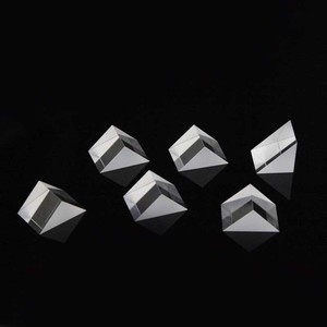 Lăng kính quang học N-bk7 kích thước đầy đủ lớp phủ bạc tam giác thí nghiệm quang học lăng kính góc phải - Product Image 5