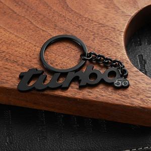 Créez votre propre porte-clés personnalisé : porte-clés en alliage de zinc émaillé creux, plaqué noir, avec initiales en lettres métalliques - Product Image 4