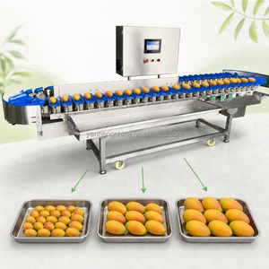Full Automatic Potatoes Coco Grader Crab Crayfish Sorting Machine Check Weight Sorter Grading Machine With Best Price - Product Image 2