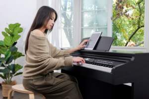 <span class=keywords><strong>Piano</strong></span> numérique à écran LCD à cristaux liquides le plus vendu MEDELI DP-530, instrument à clavier 88 touches pour débutants - Product Image 2