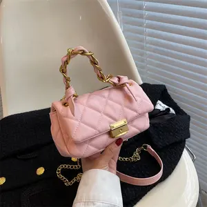 2022ファッションキルティングレディース安いバッグハンドバッグクロスショルダーハンドバッグチェーンハンドル女性デザイナースモールバッグ