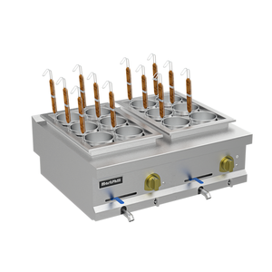 Caldaia industriale commerciale a doppio armadio con 6 cestelli a Gas per attrezzature di cottura efficienti - Product Image 5