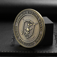 Pièce de monnaie en métal personnalisée avec logo 3D en relief, en alliage de zinc, gravée en laiton, pièce de défi pour souvenir de bureau