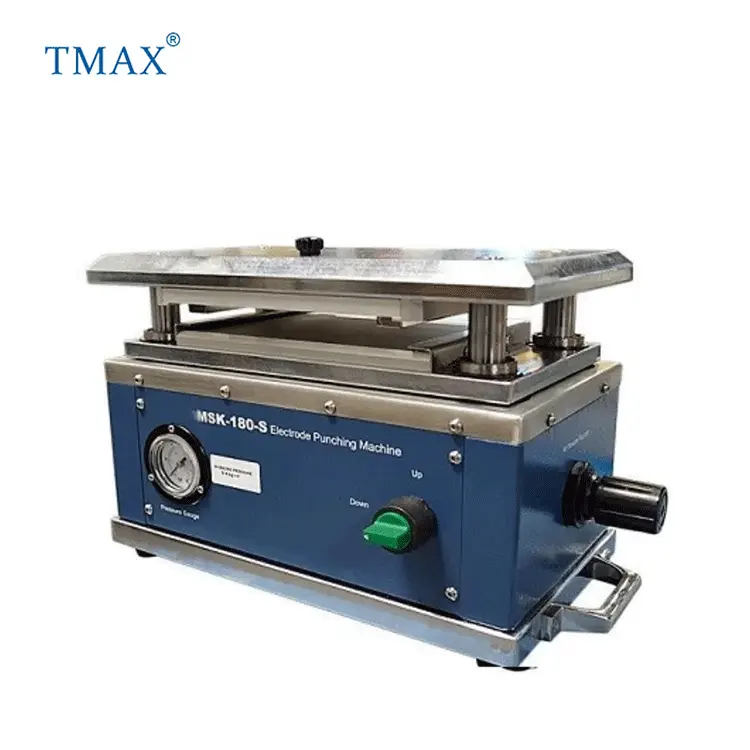 Бренд TMAX, пневматическая машина для резки штампов для производства карманных ячеек, батарея, катод/анодный электрод