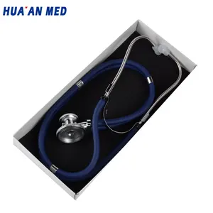 Клинический медицинский Механический Двойной трубчатый стетоскоп с двойной головкой Hua an Med