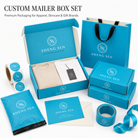 Boîtes d'emballage personnalisées pour vêtements avec logos, boîtes d'expédition et d'envoi, utilisées pour les coffrets cadeaux en papier avec logo