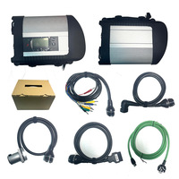 Herramienta de Diagnóstico MB Star C4 DoIP para Automóviles/Camiones Mercedes-Benz, Compatible con Cable Completo, 12V, Versiones 2024.09 para Autos y 2023.09 para Camiones