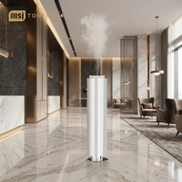 Nouveau Diffuseur d'Arômes Électrique Intelligent 1000ml à Texture Métallique pour Usage Commercial et Domestique, avec Télécommande et Batterie, Garantie 1 An