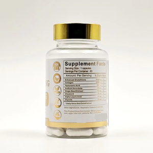Capsules blanchissantes pour la peau, antioxydantes naturelles, 10000 mg de glutathion, collagène, vitamine C, pour éclaircir la peau foncée des femmes - Product Image 5