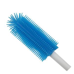 Eco-Friendly Food Grade Long Handle Silicone <b>Bottle</b> <b>Brush</b> Non-Toxic Sustainable Home Cleaning Kitchen Glass Pan Hand - Product Image 4