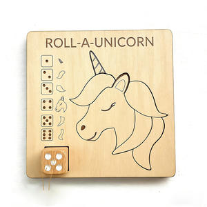 Jeu de <span class=keywords><strong>dés</strong></span> en bois de qualité supérieure, directement de l'usine, jeu de <span class=keywords><strong>dessin</strong></span> d'animaux, art créatif, apprentissage, <span class=keywords><strong>dés</strong></span> en bois pour enfants, jeu éducatif - Product Image 1