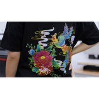 Eficiente A0 doble bandeja t camiseta máquina de impresión de tinta textil impresora dtg 3646 impresora camiseta
