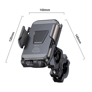 ลำโพงพกพา Kisonli M6 กันน้ำ IPX7 สำหรับใช้งานกลางแจ้ง เสียง 5W แบตเตอรี่ 1000mAh 360 องศา °   ที่วางโทรศัพท์แบบหมุนได้ - Product Image 5