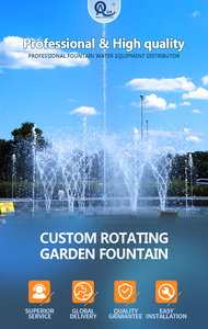 Blue Fiber Optic Fountain Outdoor Water Feature Decorative <b>Garden</b> <b>Pool</b> Landscape Lighting - Product Image 5