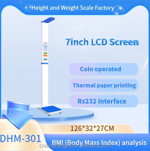 DHM-301 500Kg Cân Trọng Lượng Điện Tử Và Đo BMI Với Màn Hình LCD - Product Image 3