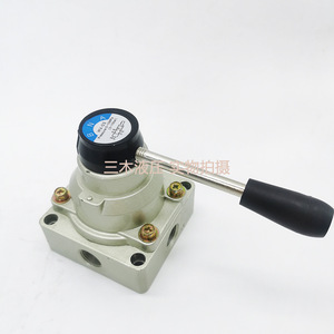 Válvula de Control Direccional Manual de Tres Posiciones y Cuatro Vías Know Us HV 02 03 04, Válvula Hidráulica - Product Image 1