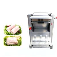 Machine à peler la peau de porc, éplucheuse électrique de viande pour la transformation du porc frais et l'utilisation en boucherie