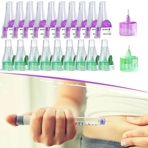 Aguja estéril para inyección tipo Magic Pen de 32G y 4 mm, aguja desechable para inyección de péptidos de 31G, 5 mm, 6 mm, 8 mm - Product Image 1