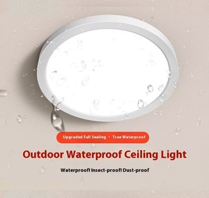 Hiện đại không thấm nước IP54 dẫn ánh sáng Trần 3500k Trắng ấm 2-năm bảo hành cho nhà văn phòng tắm ROHS chứng nhận bảng điều khiển màu - Product Image 3